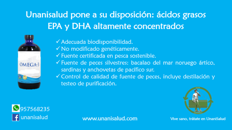 Read more about the article ácidos grasos EPA y DHA altamente concentrados