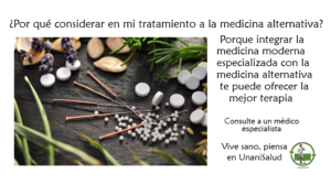 Read more about the article ¿Por qué considerar en mi tratamiento a la medicina alternativa? – Marzo 5, 2017
