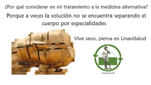 Read more about the article ¿Por qué considerar en mi tratamiento a la medicina alternativa? – Abril 1, 2017